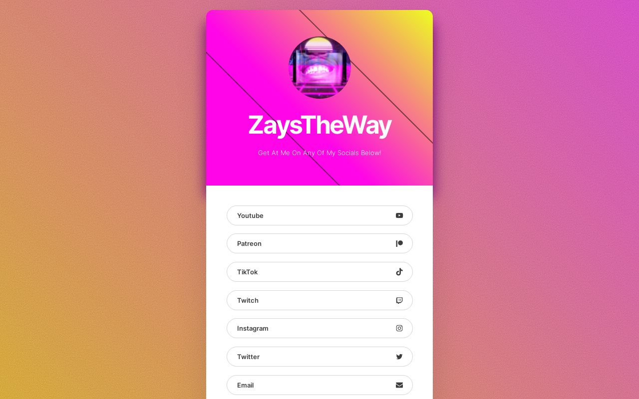 ZaysTheWay Socials